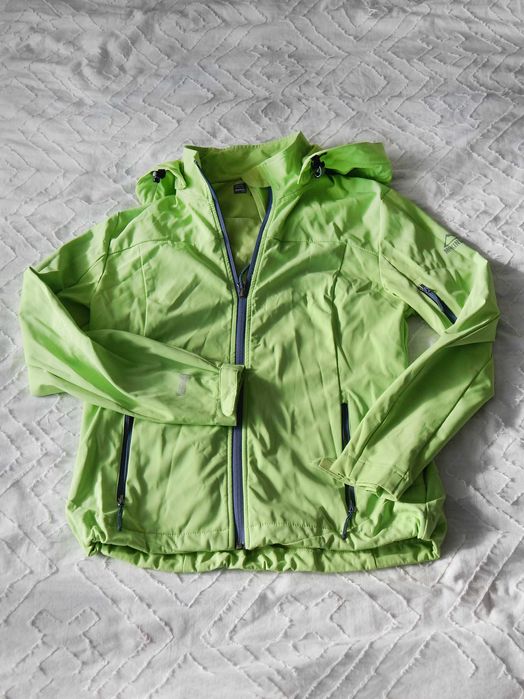 Geacă Softshell Damă McKINLEY Birch Creek – Mărimea M (40), Verde cu Glugă