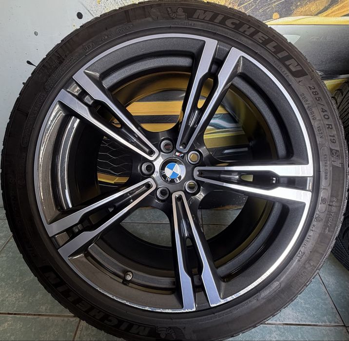 Jante roti iarna BMW M5 F90 M8 F91 Seria 7 G12 R19 doua latimi 10.5J 9.5J