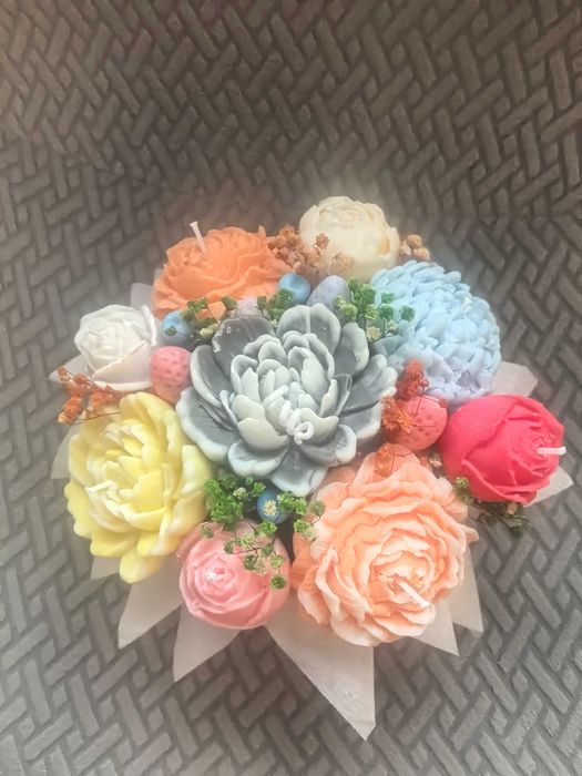 Свещи от соев восък