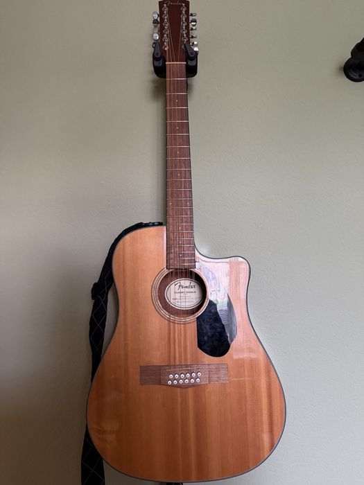 Fender CD-60SCE Dreadnought 12 струн