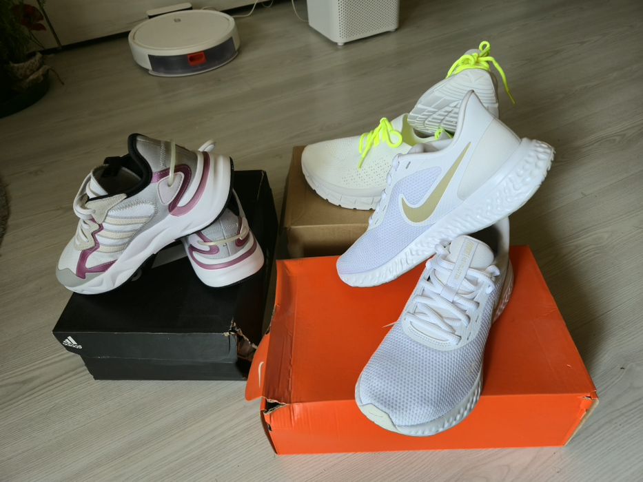 NIKE Дамски Женски Маратонки Номер 39 Фитнес Тренинг  Бягане Супер Лек