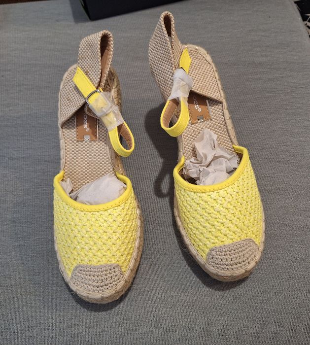 Sandale Dama Galbene - Mărimea 36