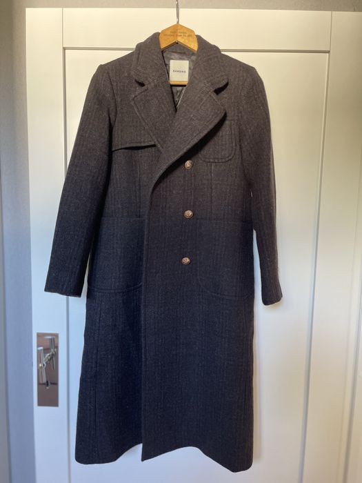 НОВОЕ пальто Sandro 100% шерсть