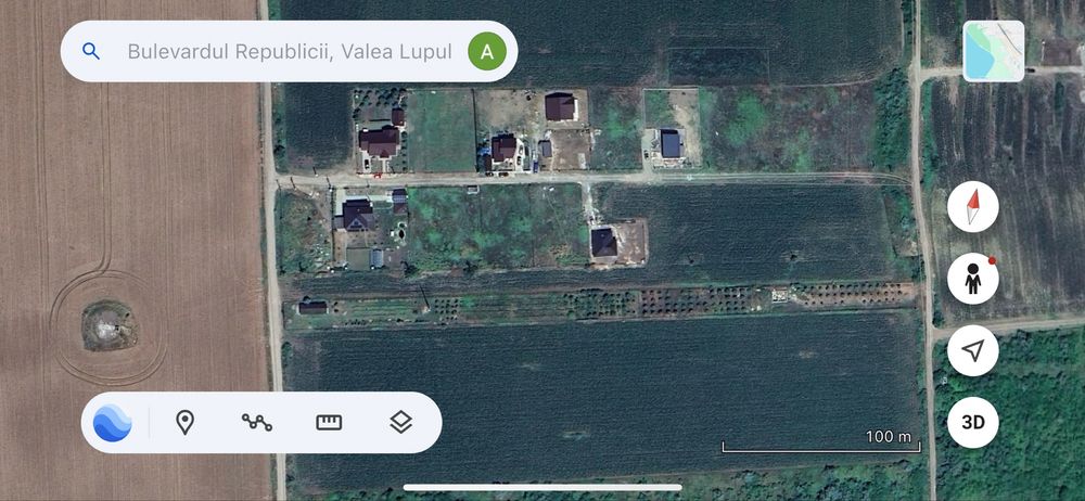 Teren intravilan, Valea Lupului, Iasi