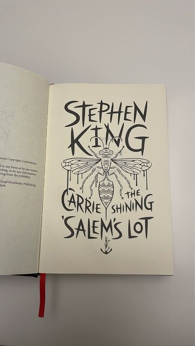 ***LIMITED EDITION- Stephen King - Includes Carrie, The Shinning & Salem’s Lot