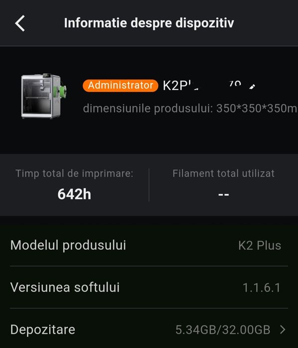 Creality k2plus combo imprimanta 3d