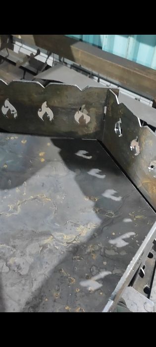 Печ под казан - мангал о