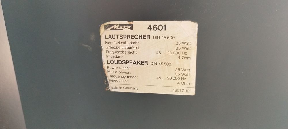 Тонколони  Metz.