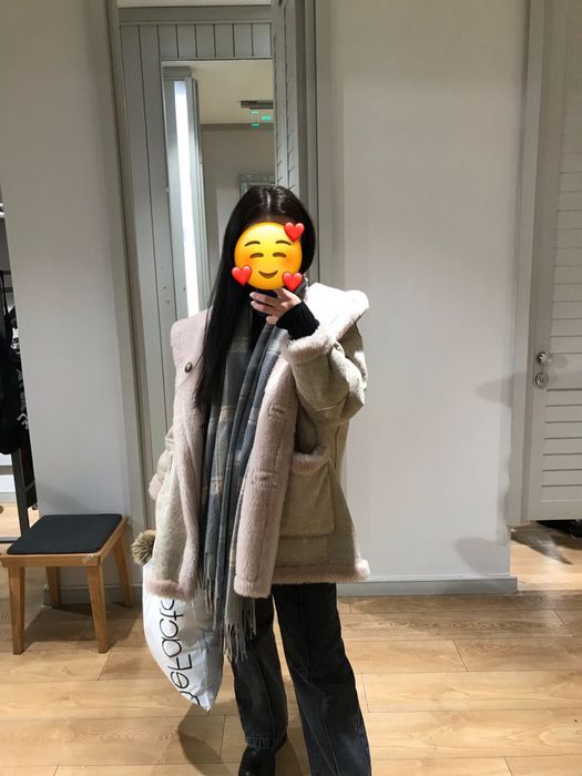 Продам теплую дубленку