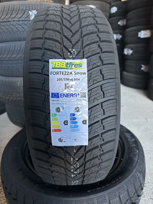 Нови Зимни Гуми TBB TIRES FORTEZZA SNOW 205/55R16 91H БОРД 2055516