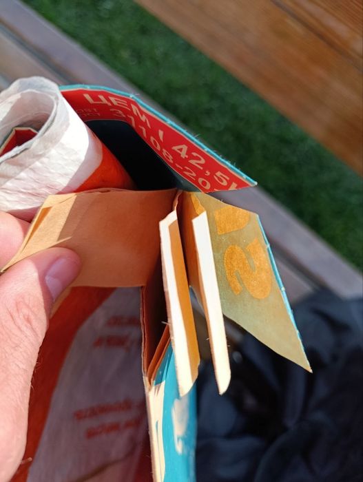 Новые бумажные мешки 3-х слойные