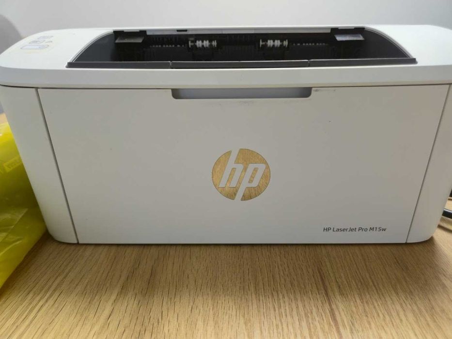 Imprimanta HP LserJet Pro M15W alb/negru, wireless