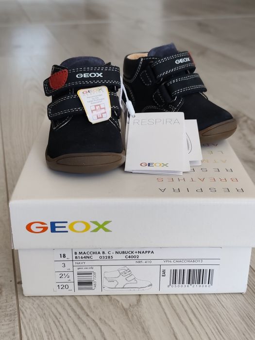 Geox бебешки обувки Macchia First Steps  размер 18