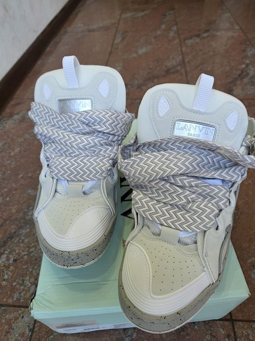 Vând Lanvin curb White  mărimea 38-39-43