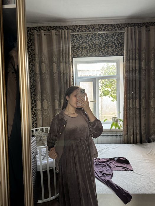 Двойки теплые женские платья