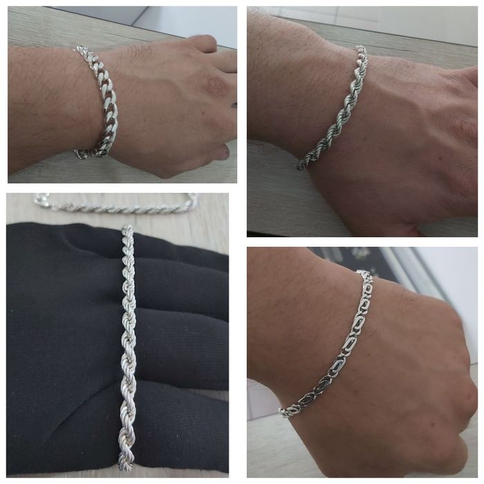 Kumush braslet yangi sovg'aga 925proba браслет серебряный подарочные