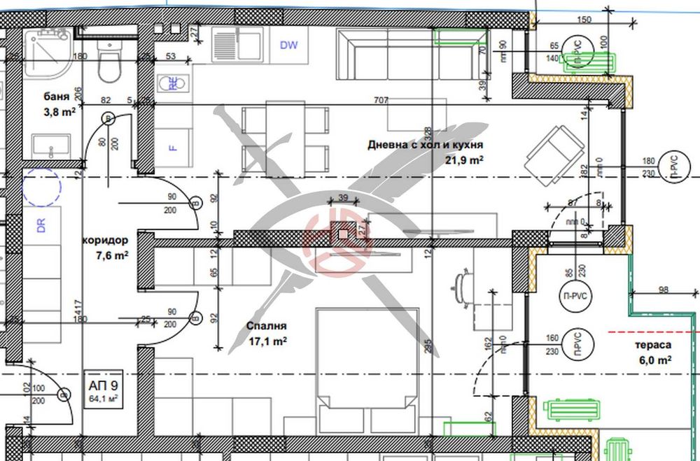 ЕКСКЛУЗИВНО! Двустаен апартамент в кв. Банишора № сграда 1388 ап. 39743