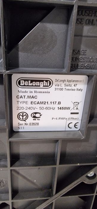 Espressor automat Delonghi