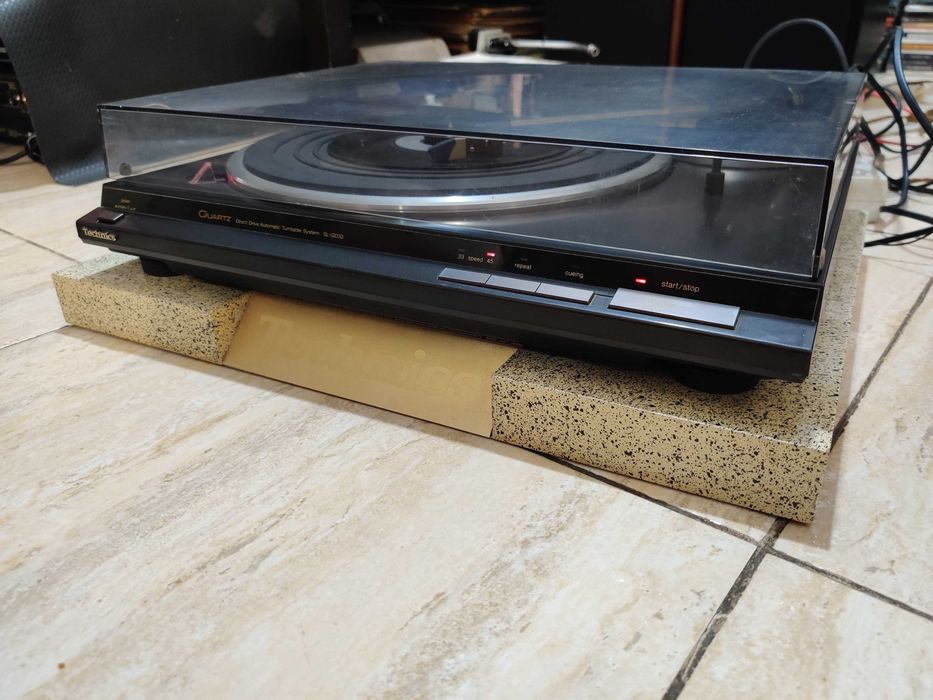 Pickup Technics SL-DD33 sau Technics SL-QD33 Direct Drive, test video!