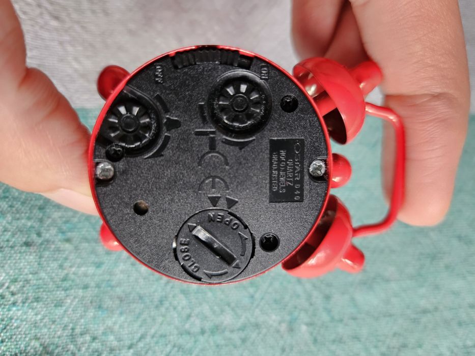 Мини часовник с будилник I Love Italy