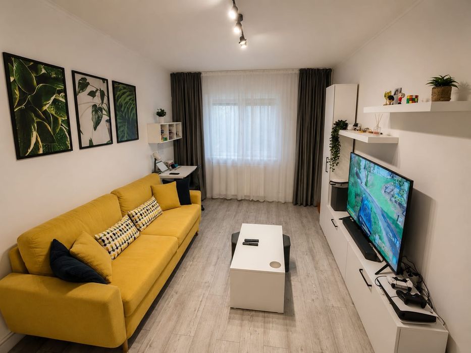 Apartament 2 camere, 47 mp, complet renovat, mobilat și utilat – Cartier Mărășești, Ploiești