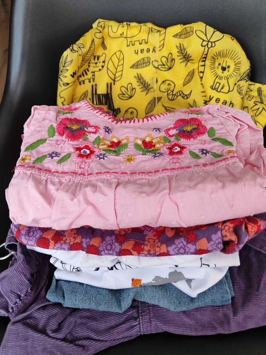 Летни/есенни дрехи момиче 9/12, 18/24 до 36 м