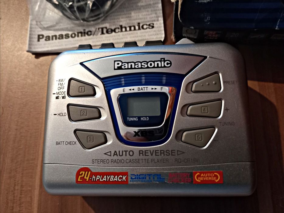 Уокмен Panasonic RQ-CR15V  Касетен аудио плеър