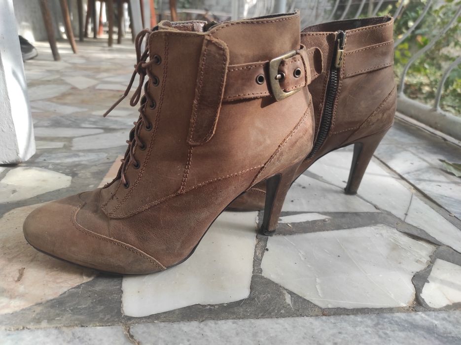 Ботильоны р 37 б.у.  страдивариус