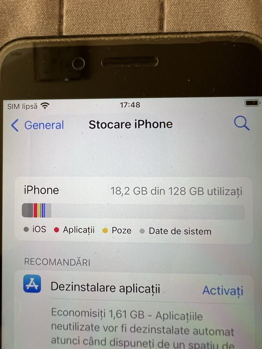 iPhone 7 Plus 128 GB – Folie față și spate