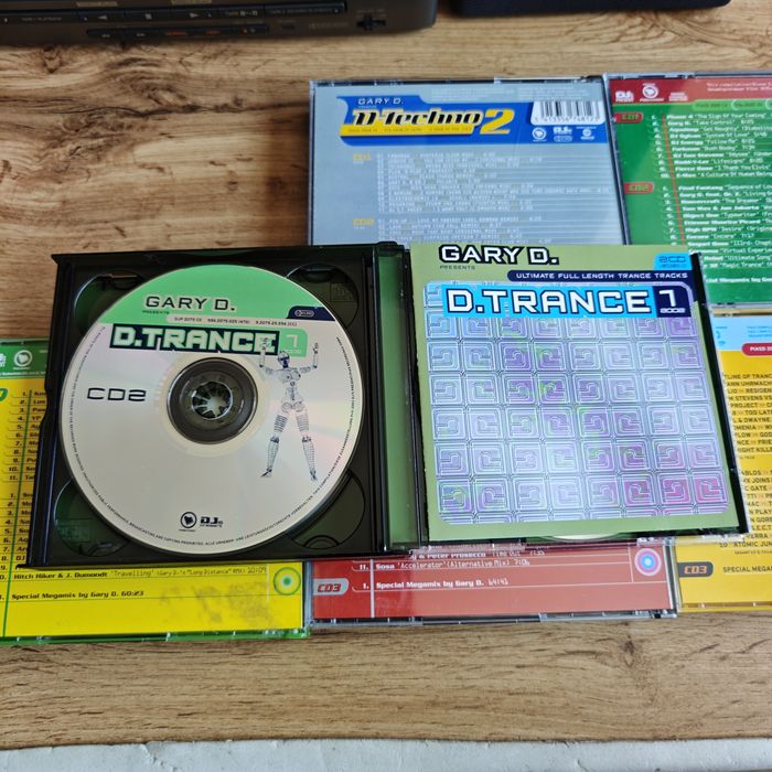 Колекция CD-та – Gary D. D.Trance / D-Techno (оригинали)