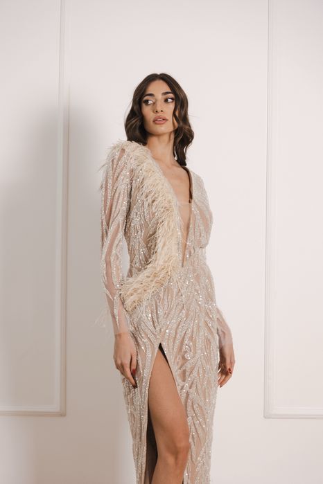 Rochie designer unicat, calitate premium