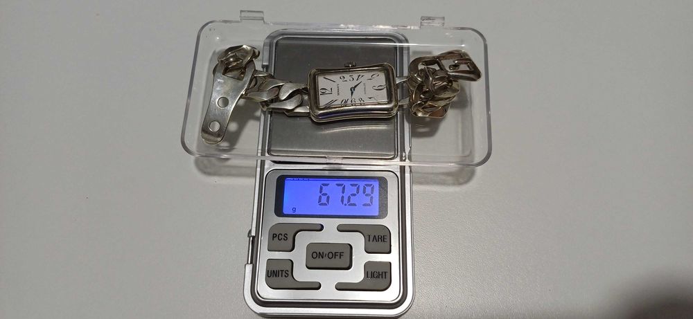 Ceas Argint Seman's Incabloc