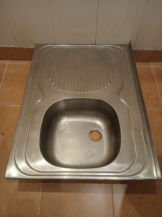 Бордова мивка 80/60