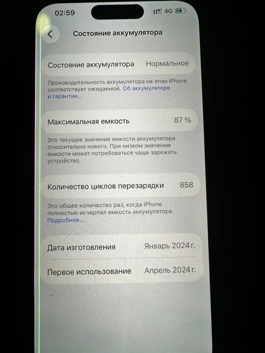 Iphone 15pro 128Gb