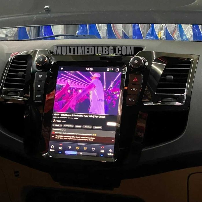 Toyota Hilux 2005 - 2014 9.7 Мултимедия Навигация Android