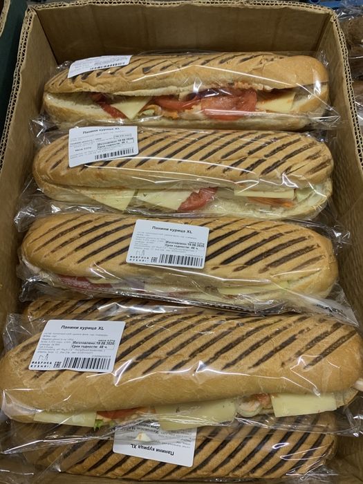 Сендвичи панини, клаб сэндвичи, роллы доставка