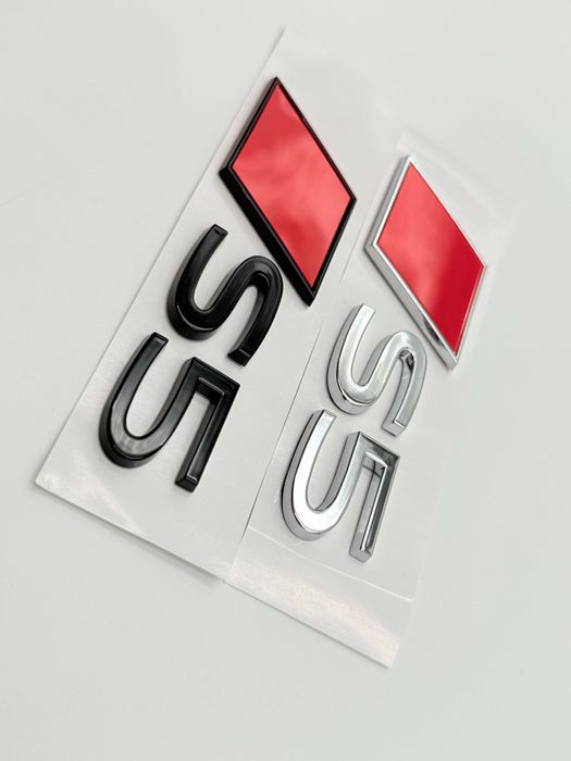 Emblema AUDI S5 spate crom NOU