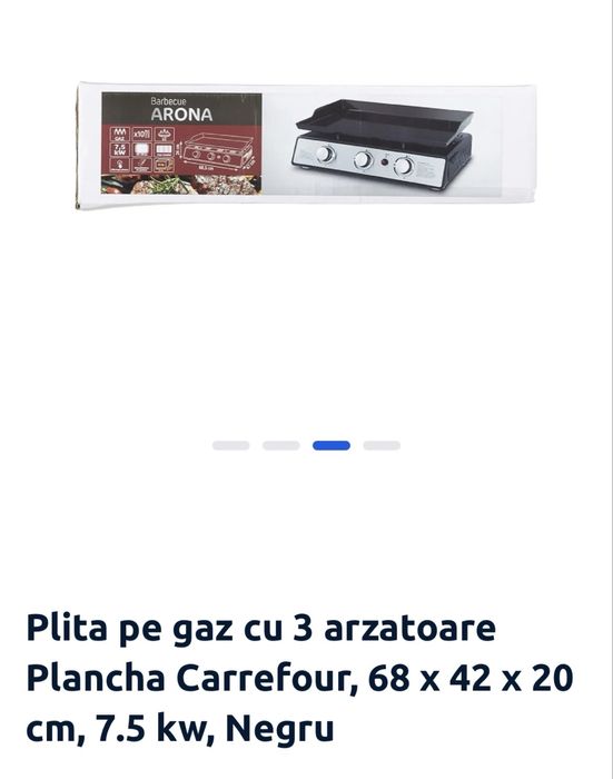 PLITA GAZ 3 arzatoare