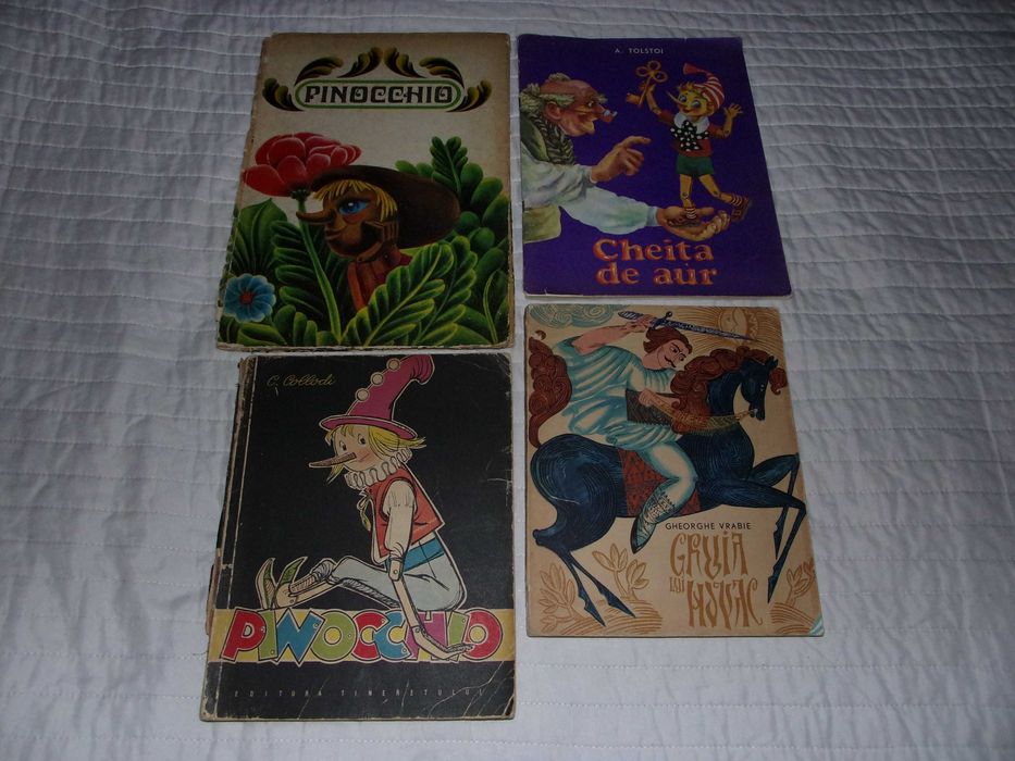 Carti copii Pinochio anii 50