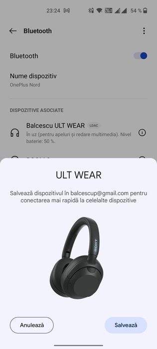 Casti Sony ULT Wear