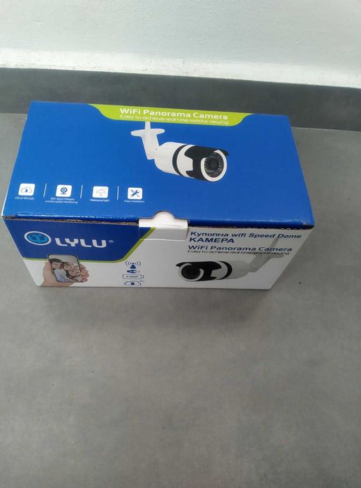 Външна IP, WIFI, IR смарт камера Lylu-801, 5MP, IP65, 5G, авто прослед