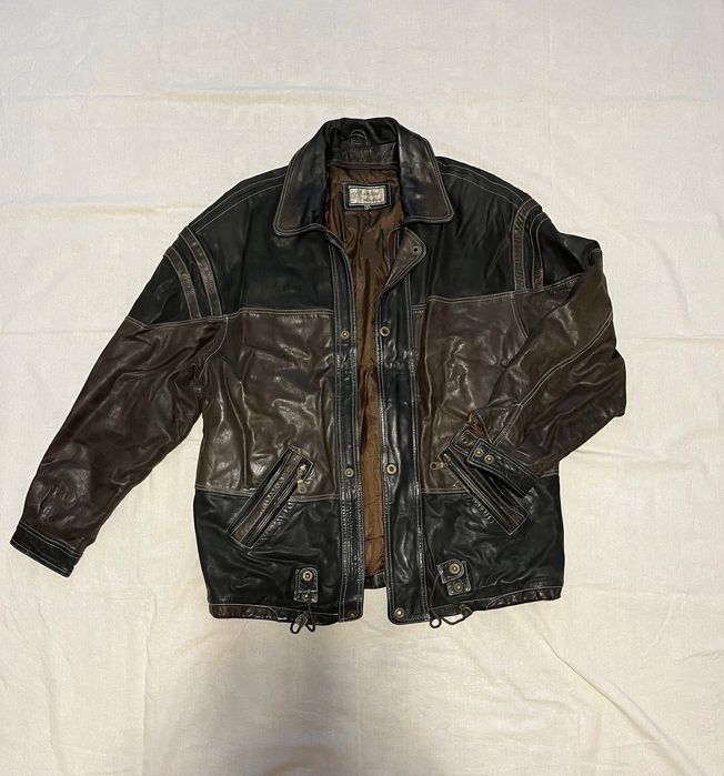 Куртка кожаная мужская