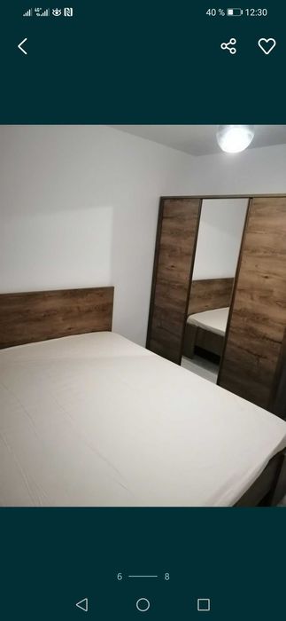închiriez apartament cu 2 camere complet mobilat și utilat