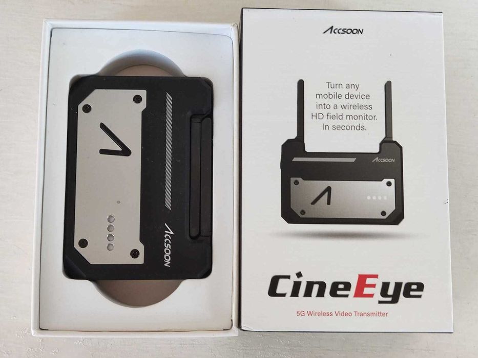 Accsoon CineEye -transm wireless video din mirrorless pe 4 dispoz. mob