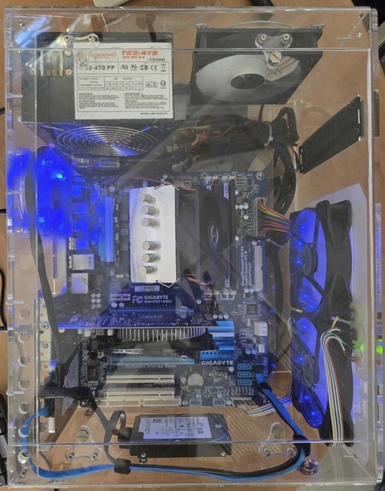 PC desktop transparent