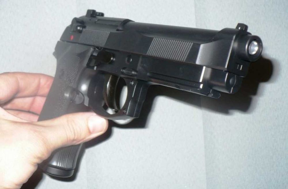 Cel Mai Puternic PISTOL CO2 - Cu Butelie Mare Airsoft gaz pusca 6JULI