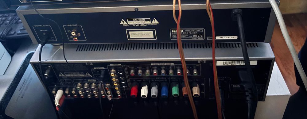 Teac C-1D/Teac AG-15D linie audio