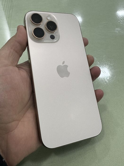 iphone 16 pro max 256gb desert titanium