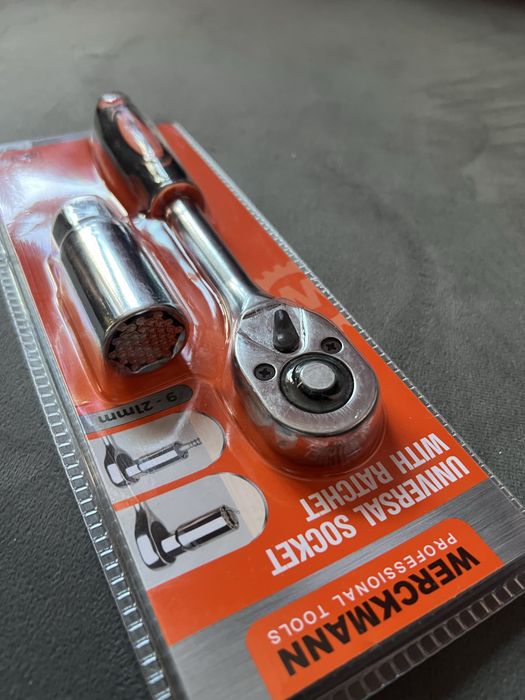 Cheie universala cu clichet Werckmann 6 21 mm