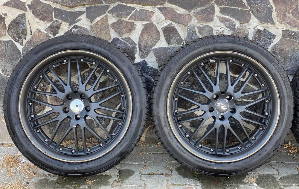 Jante Emotion Wasabi Matt Black-Polish R20, 5x112, Audi, Mercedes, Vw